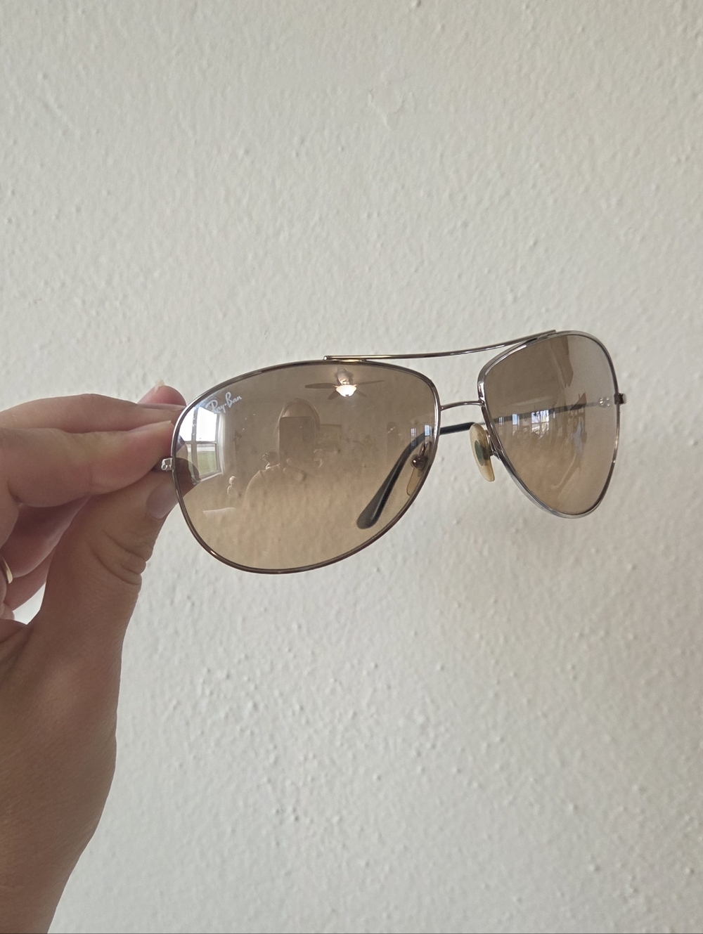 Rayban Metal Aviator Sunglasses